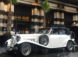 White Beauford for weddings in Brentwood